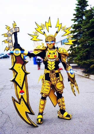 Illustration for article titled Pokémon Cosplay...If Pokémon Were Armored Death Knights